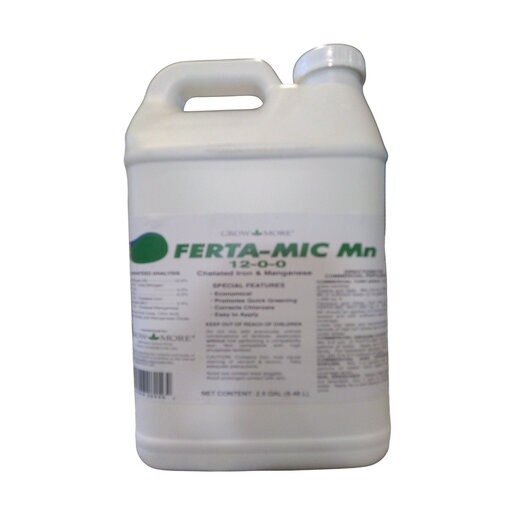 Grow More Ferta-Mic MN Liquid Fertilizer 12-0-0 6cFe 2cMn 2.5 gal